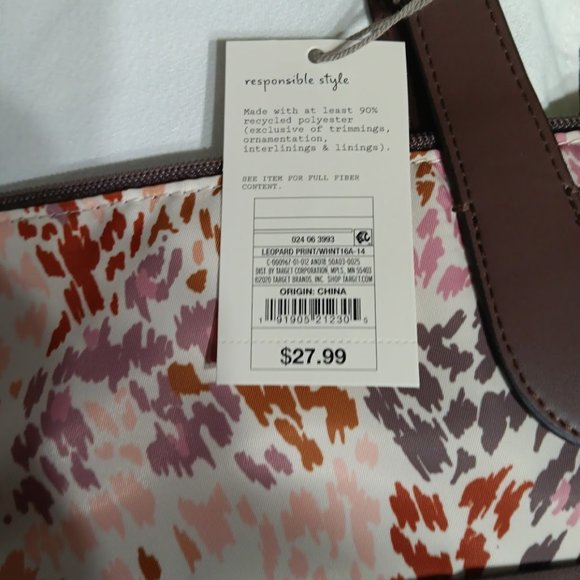 new colorful leopard print crossbody bag - Picture 6 of 6